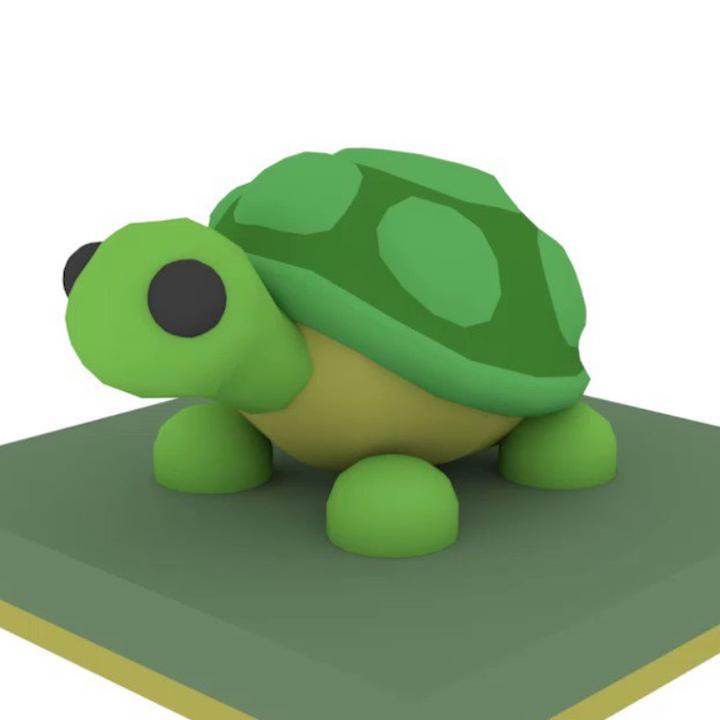 adopt me turtle plush