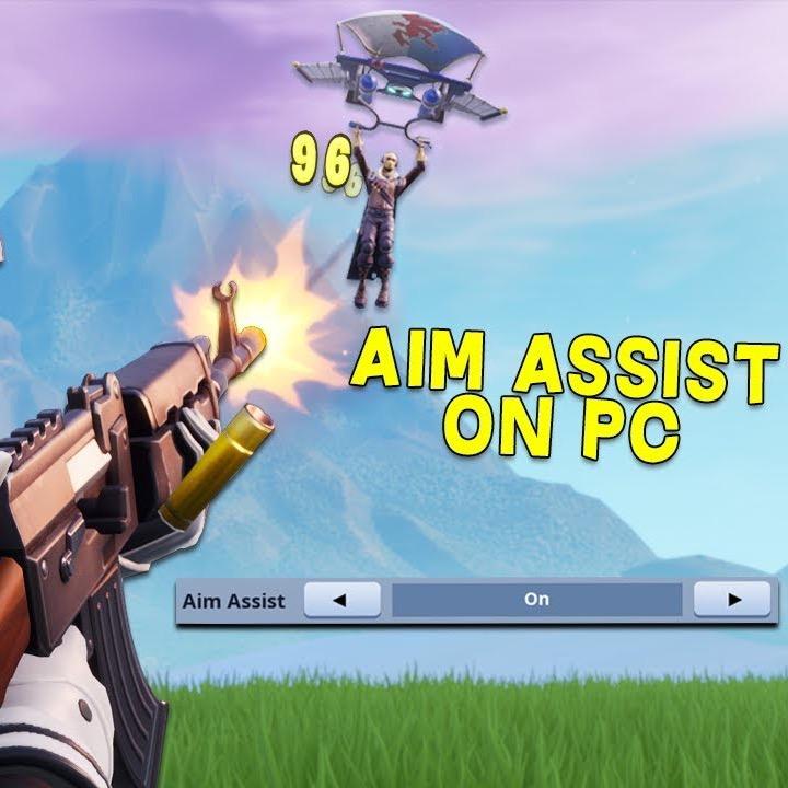 does pc have aim assist fortnite 2018