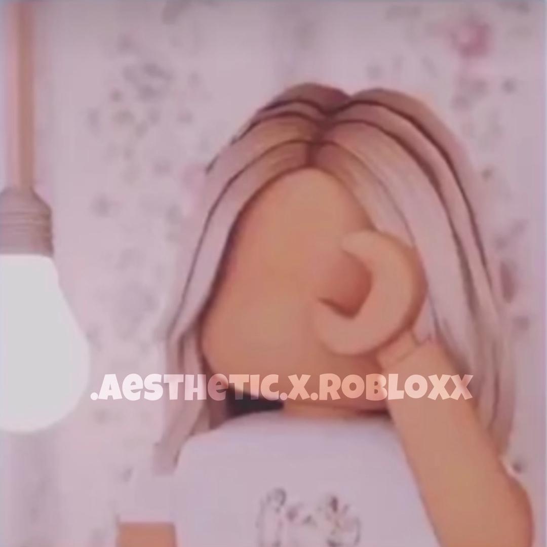 Aesthetic X Robloxx ℝ𝕠𝕓𝕝𝕠𝕩 Tiktok Profile - aesthetic peach aesthetic aesthetic roblox profile pic