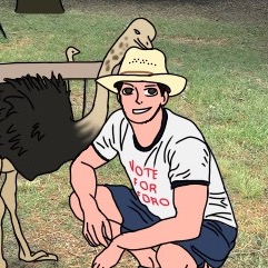Urban Rescue Ranch ostrichplug