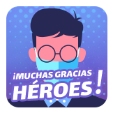 #graciasheroes