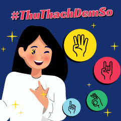 #thuthachdemso
