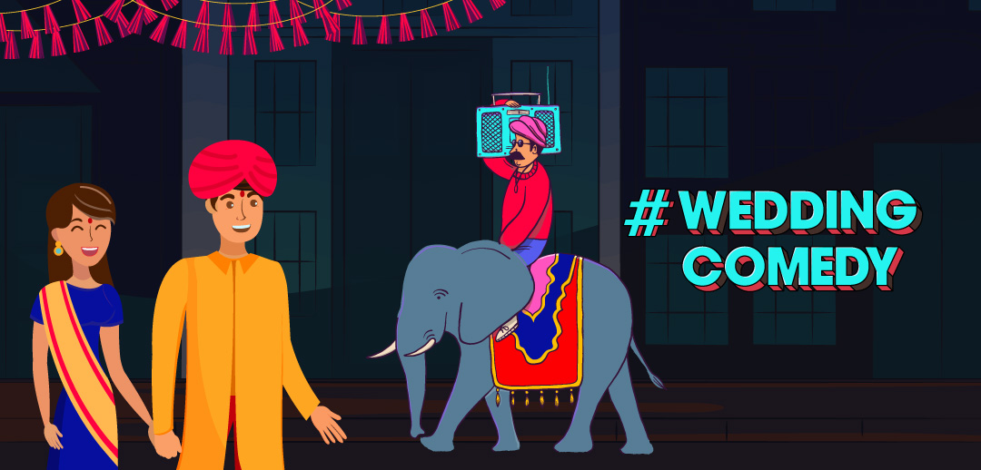 #weddingcomedy