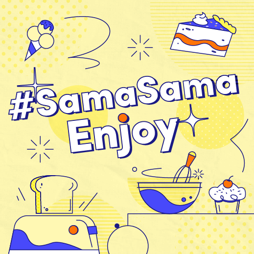 #samasamaenjoy