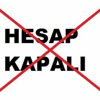 Hesap kapalı dejavu35.25